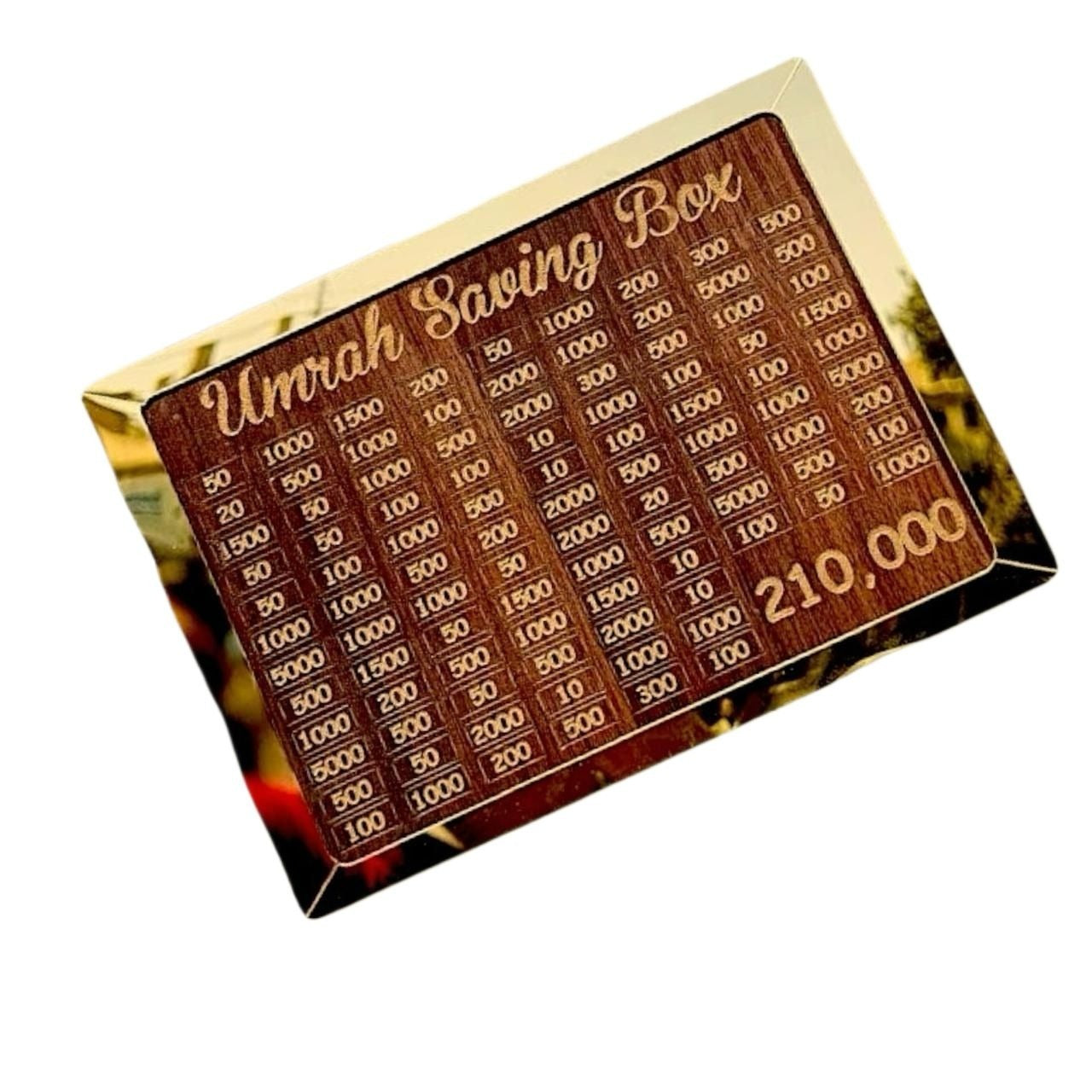 Umrah Saving Box - Box For Umrah Saving - 210,000