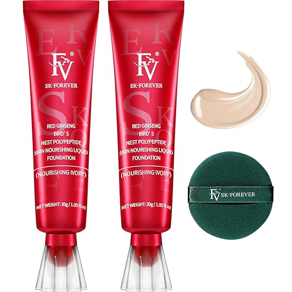 FV Liquid Foundation – Full Coverage, Oil Control & 12H Matte Finish