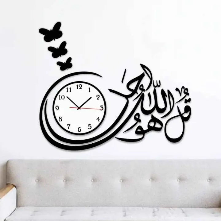 3d wall clock Wooden Wall Clock