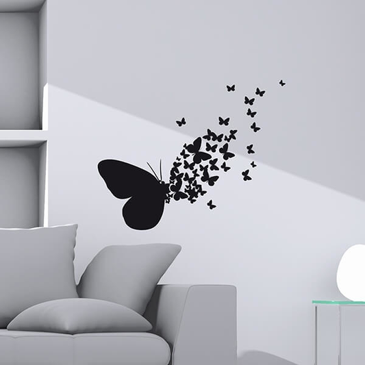 Flying Butterfly Wooden Wall Decor Butterflies WALL Decor