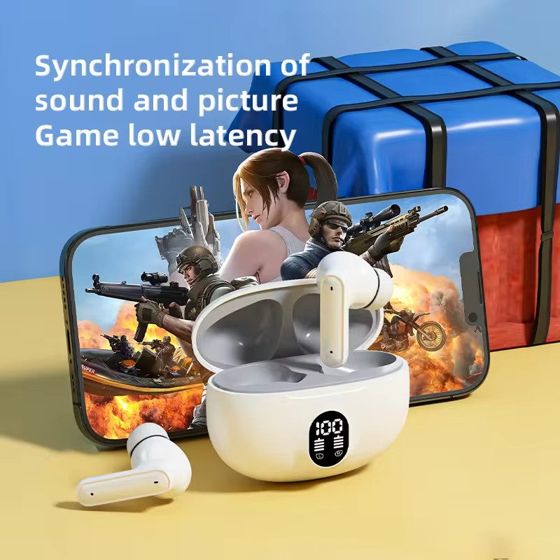 3.1 Special Edition Display Earbuds STEREO Wireless Bluetooth Earbuds With ANC | Mic in-Ear Headphones with LED Display