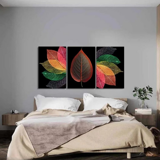 Translucent Leaf Triptych – Set of 3 (8x11)