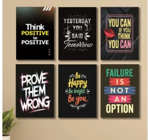 Set Of 6 Wall Art Wooden Phototile Frames For Wall Decor