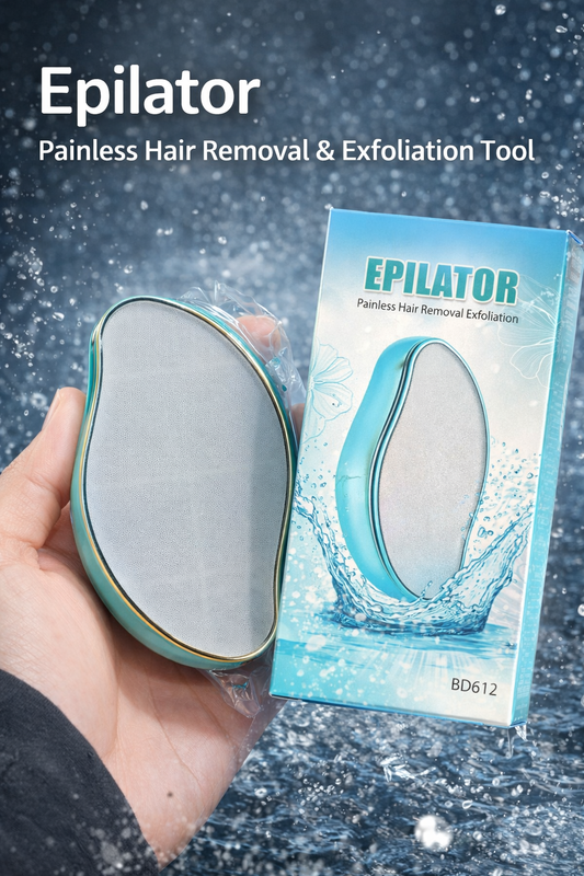 Crystal Hair Eraser - Magic Crystal Hair Remover, Painless Hair Removal With Epilator Mini Hair Remover For Men And Women Leg