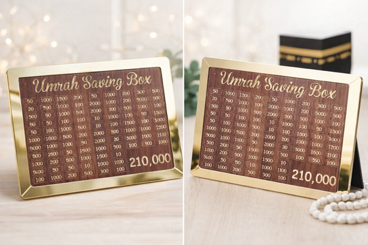 Umrah Saving Box - Box For Umrah Saving  - 210,000