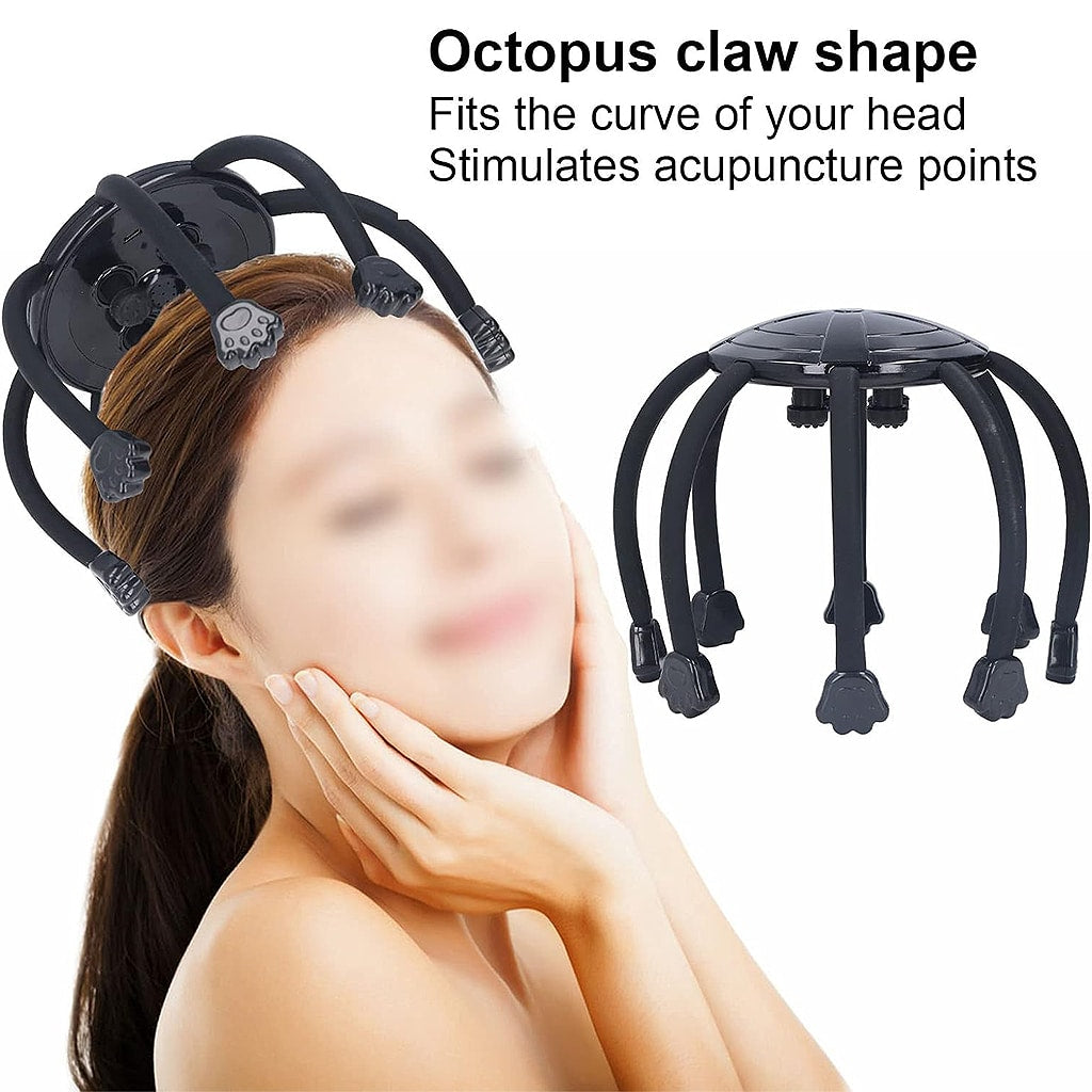 Orignal 8 Motor Electric Qctopus Head Massager