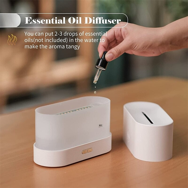 3D Flame Effect diffuser and Humidifier