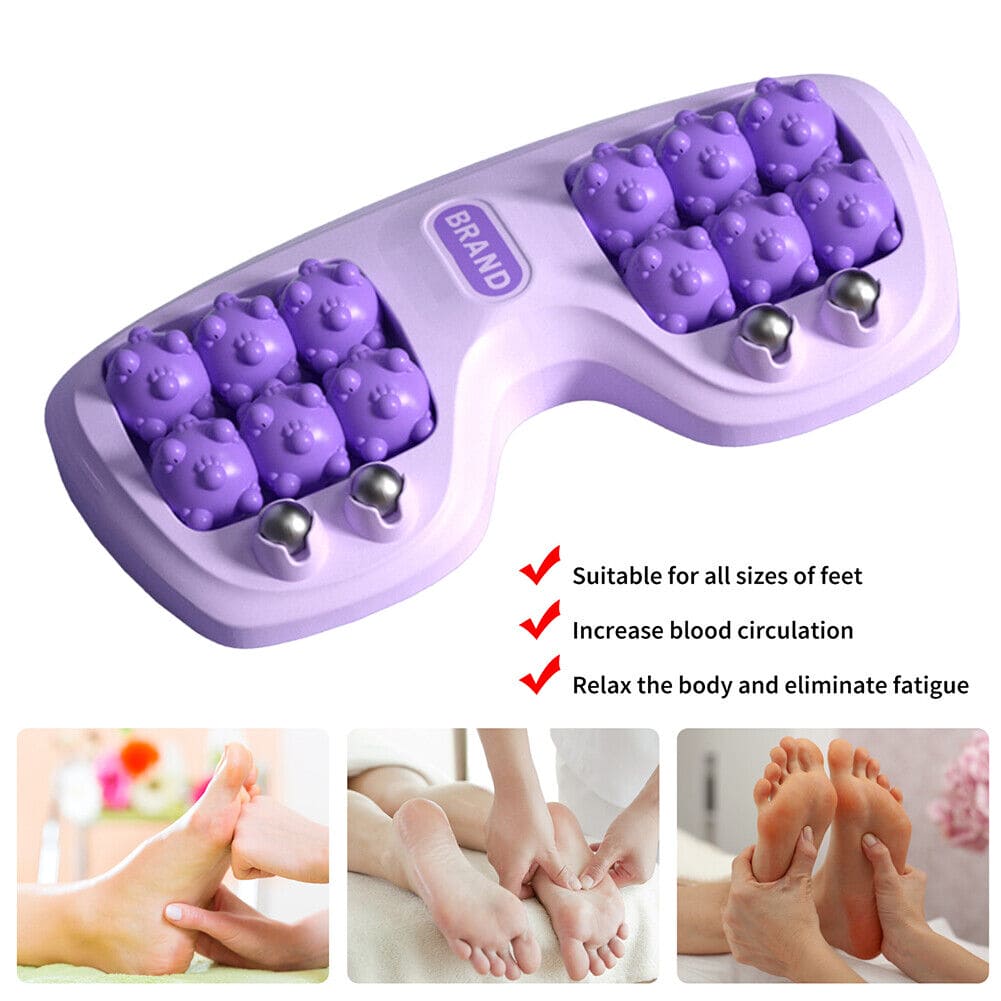 Foot Massager Roller, Home Leg Point Bead Roller Massager,