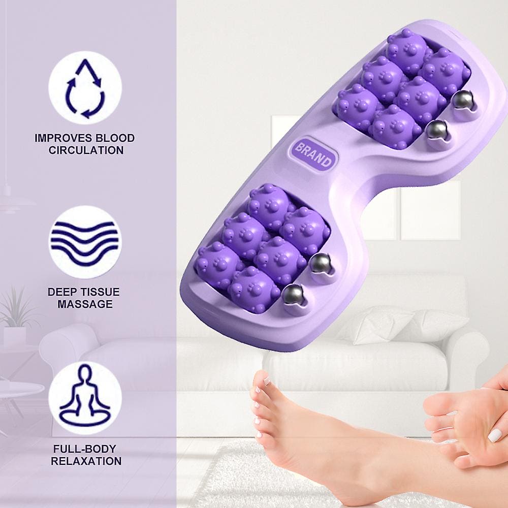 Foot Massager Roller, Home Leg Point Bead Roller Massager,