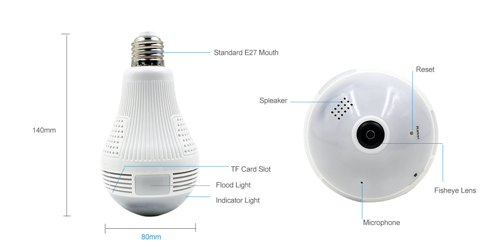 Bulb Security Camera