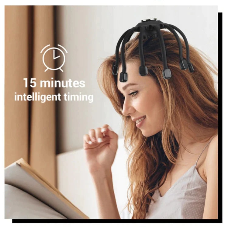 Orignal 8 Motor Electric Qctopus Head Massager