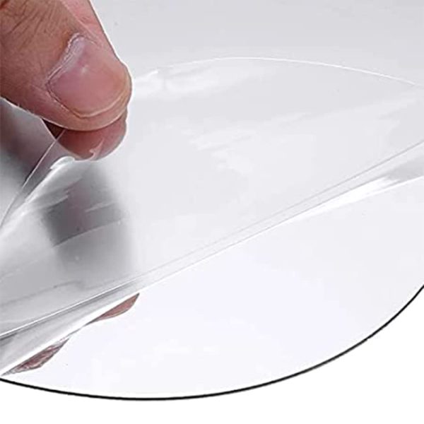 Oval Acrylic Mirror Wall Stickers