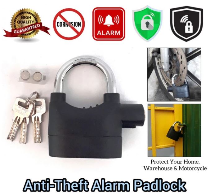 Waterproof Anti-Theft Universal Security Alarm Lock System
